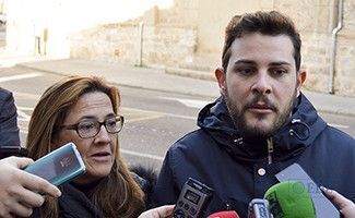 Martín Pozo Y De La Parte durante la rueda de prensa