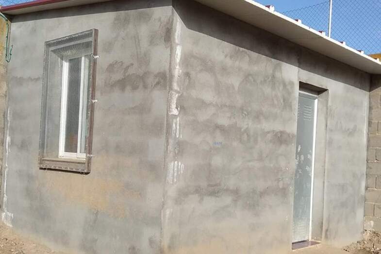 Casita provisional para gatos