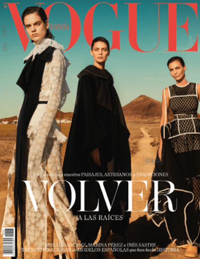 Portada de "Vogue"