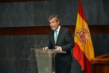 El presidente de CGPJ, Carlos Lemes