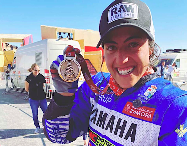 Sara García, con su merecida medalla