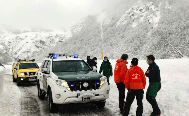 Imagen del SEPA (Servicio de Emergencias del Principado de Asturias)