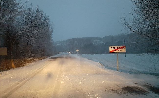 Las carreteras de la provincia obligan a la máxima precaución