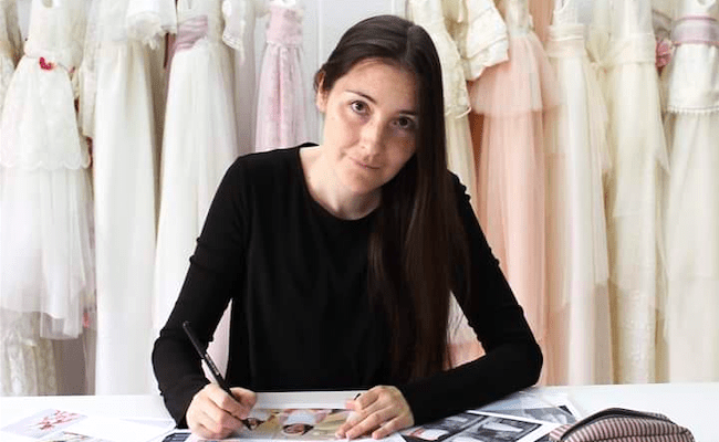 La diseñadora zamorana Andrea Valero
