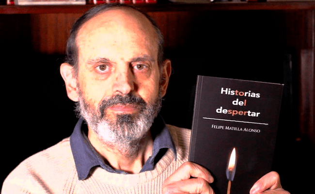 Felipe Matilla, con su libro de relatos