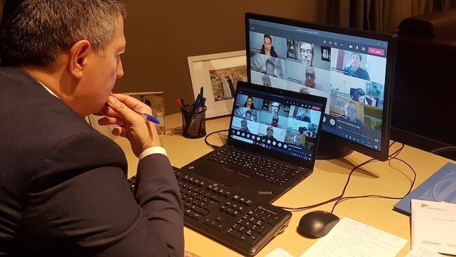 Sámper, siguiendo las incidencias de la borrasca, con todos los cuerpos y organismos vinculados a emergencias