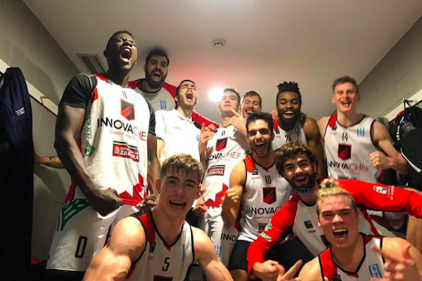 El equipo, pletórico tras la victoria