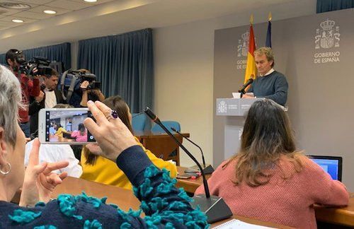 Rueda de prensa del director del Centro de Alertas Sanitarias, Fernando Simón
