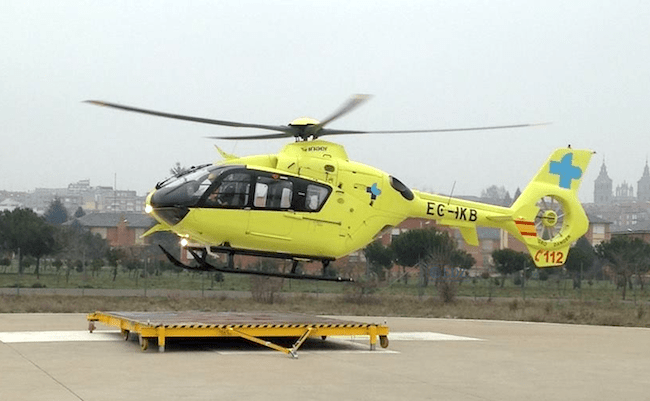 Helicóptero de Emergencias Sanitarias de CyL