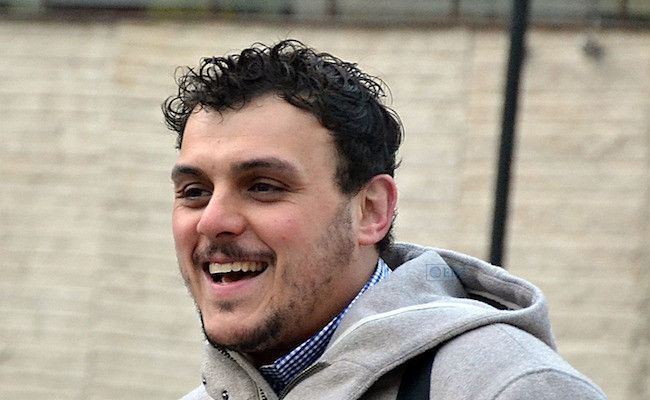 Tomás del Bien, antes de la rueda de prensa