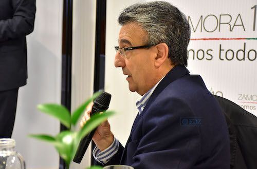 José Luis Calvo, durante su intervención