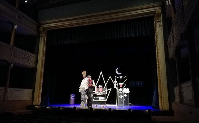 Marcel Gros durante su actuación en el Latorre.