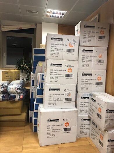 Donaciones de mascarillas