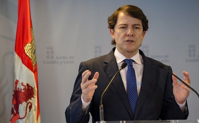 Fernández Mañueco, en la comparecencia