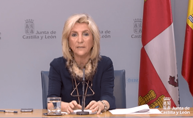 Verónica Casado, en la rueda de prensa