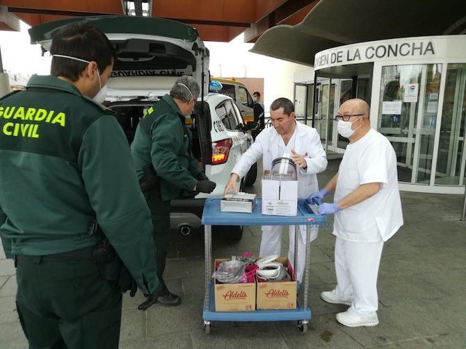 Entrega en el Virgen de la Concha