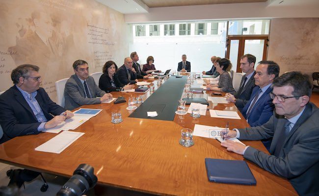 Mesa Interdepartamental para afrontar de manera coordinada la actuación del Gobierno Vasco ante el coronavirus