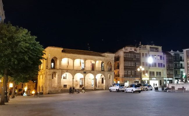 Fotografías de Pedro Ladoire, realizadas sobre las 21.00 de este 13 de marzo de 2020.