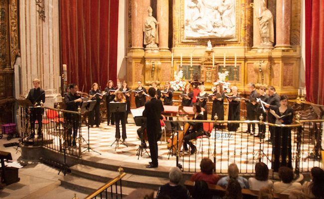 Ensemble Semura Sonora, durante un concierto