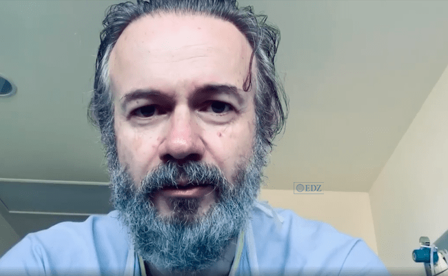 Tristán Ulloa, desde el hospital Infanta Leonor