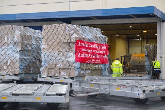 Cargamento recién llegado