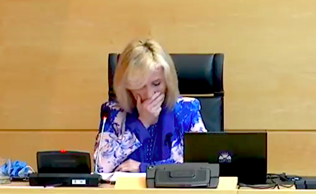 Verónica Casado no pudo contener la emoción