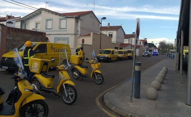 Carteros, a las puertas de Urgencias