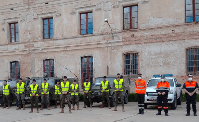 Ejército de Tierra en Toro. / Fuente: Ayuntamiento de Toro.