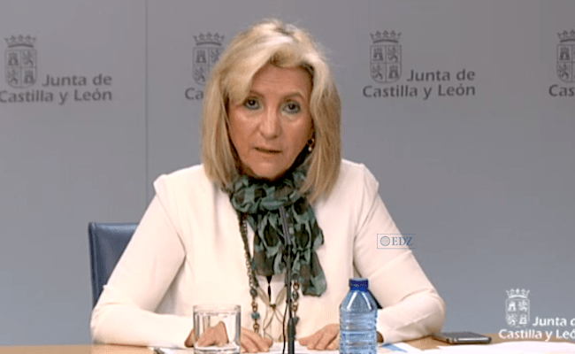 Verónica Casado, en su comparecencia de hoy