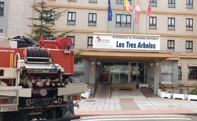 La UME desinfectó las instalaciones de Tres Árboles