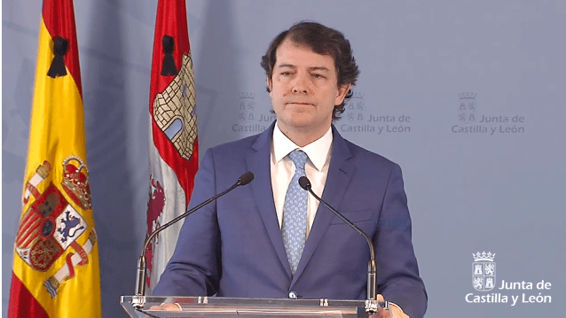 Mañueco, en su comparecencia