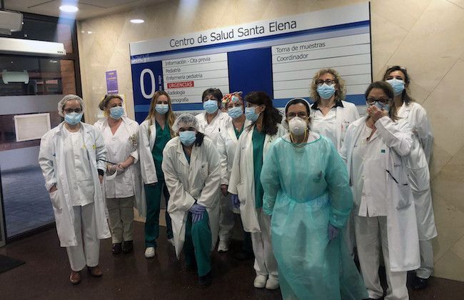 Sanitarias del centro de salud Santa Elena