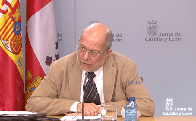 Francisco Igea, en la comparecencia de hoy