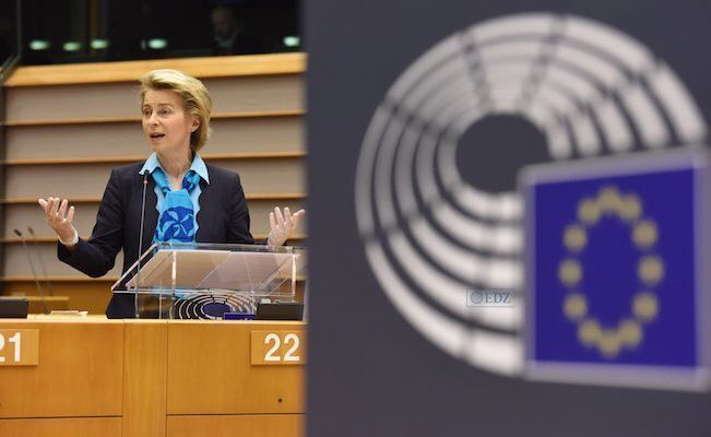 Ursulla von der Leyen, presidenta de la Comisión Europea