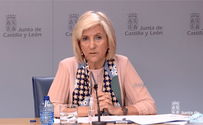 Verónica Casado, en la comparecencia de hoy