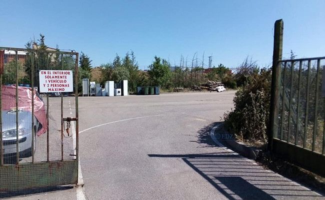 Entrada del punto limpio. / Fuente: Ayuntamiento de Toro.