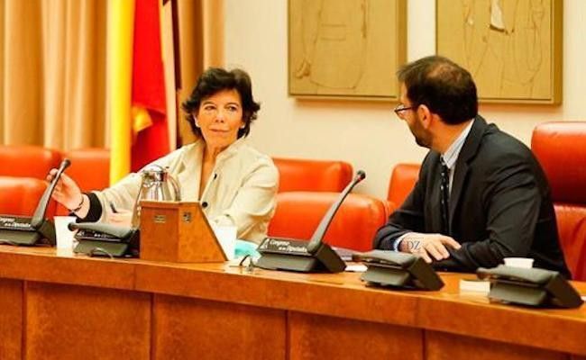 Isabel Ceelá, en su comparecencia