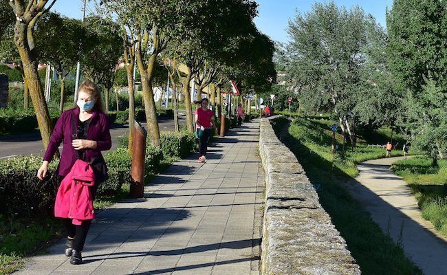 Paseos por Zamora, guardando la distancia de seguridad