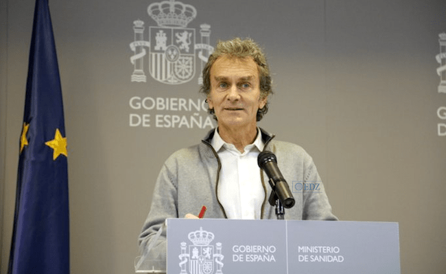 Fernando Simón, en una de sus comparecencias