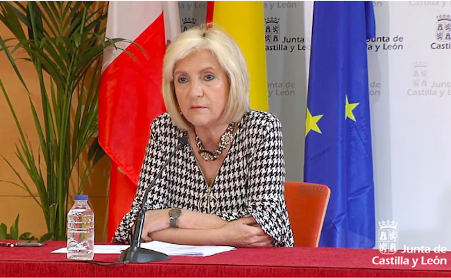 Verónica Casado, en la comparecencia