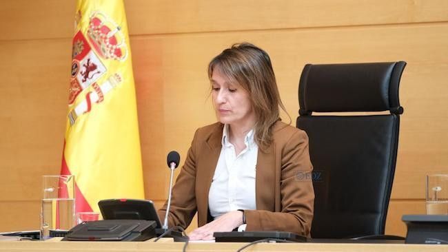 Rocío Lucas, en las Cortes