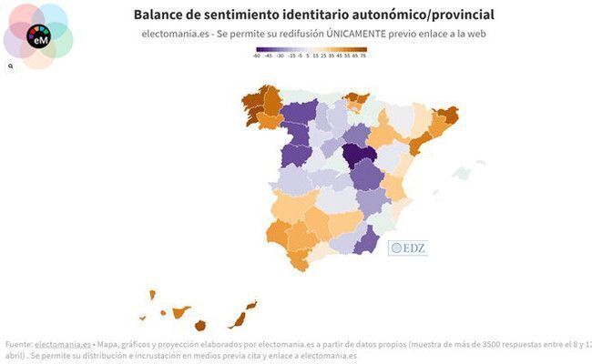 Mapa elaborado por Electomanía