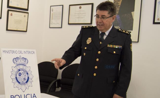 Ubaldo de la Torre, comisario jefe de la Policía Nacional en Zamora