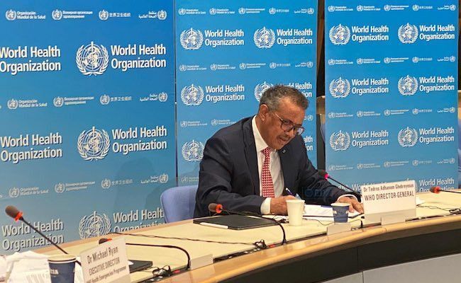 Tedros Adhanom, director de la OMS