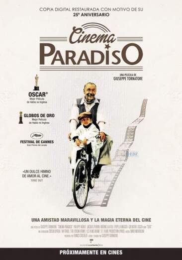 Cartel de "Cinema Paradiso"