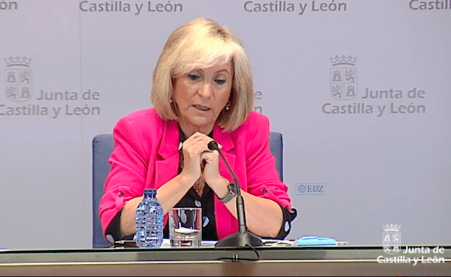 Verónica Casado, en la comparecencia