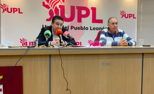 Rueda de prensa de UPL