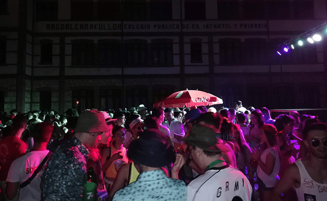 Una fiesta celebrada el verano pasado.