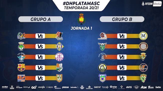 Calendario de la primera jornada