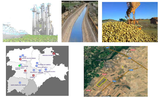 Diferentes imágenes relacionadas con la biorrefinería
